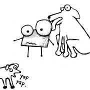 Fillipe doesn't like the dogs