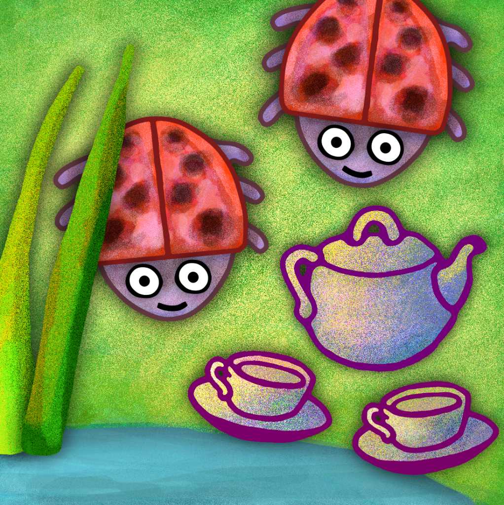 Sherman's Amazing Garden photograph. You're invited! Bring your own tea cups!