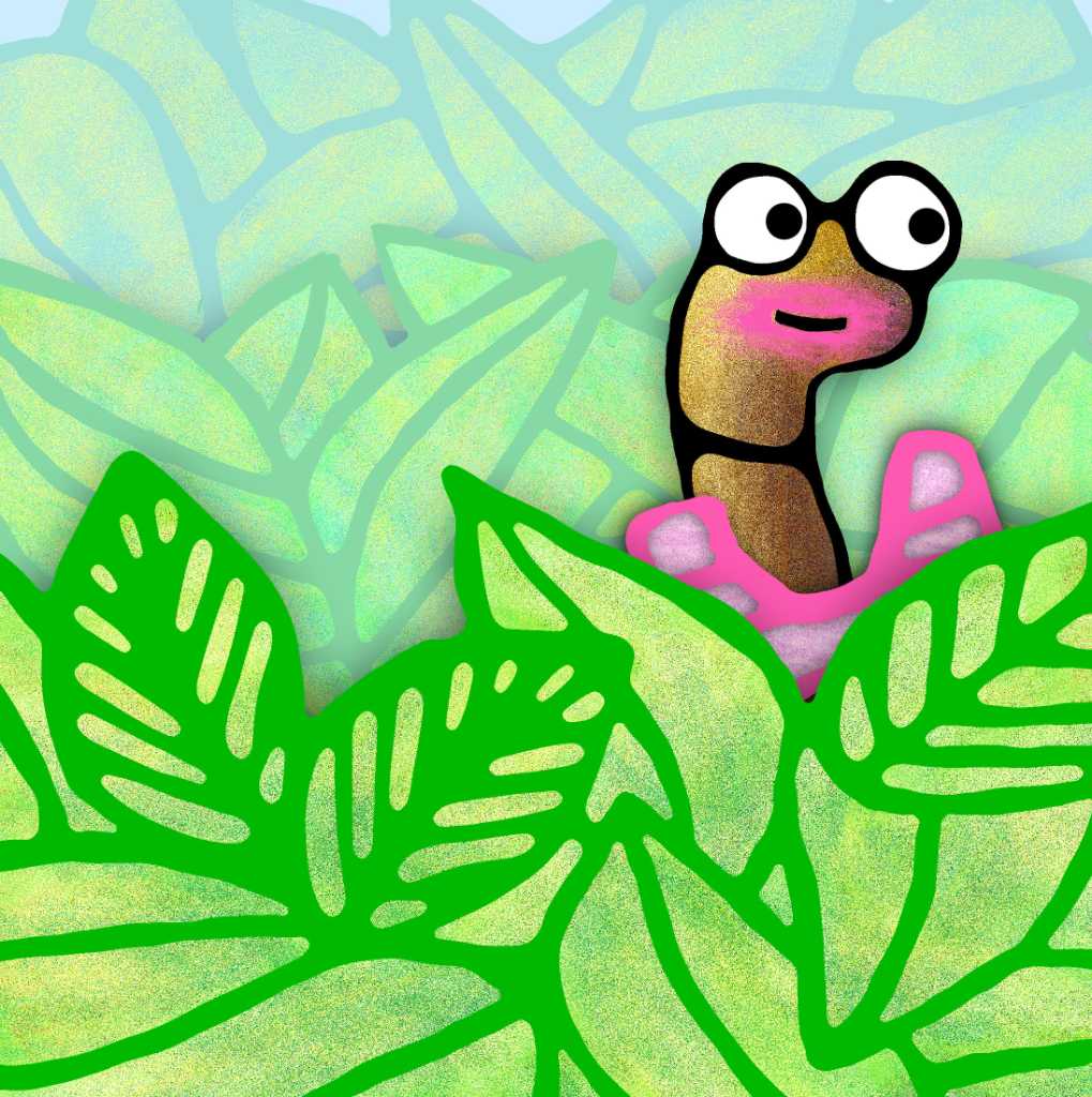 Sherman's Amazing Garden photograph. Omnomnomnom