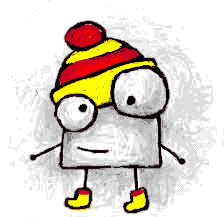 Gif89a animation: Fillipe shows off his new hat